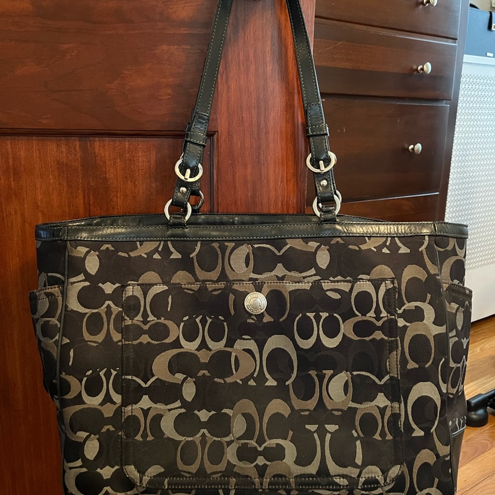 Authentic Coach Diaper Bag